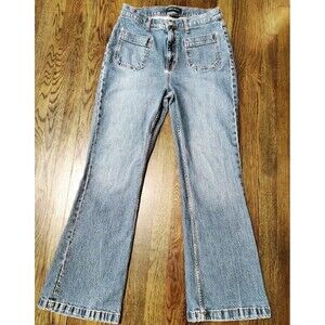 Aéropostale High Rise Flare Jeans Women's Front Pockets Size 12-14 (see photos)